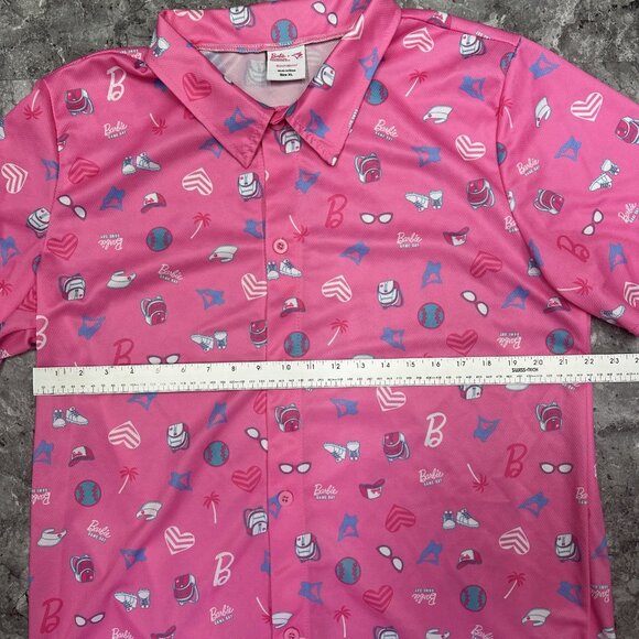 Blue Jays Barbie Hawaiian XL Shirt SGA Toronto Blue Jays Limited Edition - Picture 5 of 7